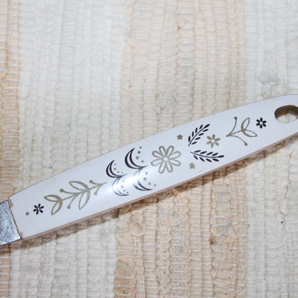 VTG FLINT ARROWHEAD STAINLESS 2 TINE MEAT FORK WHEAT HARVEST HANDLE 12" USA - Picture 4 of 12